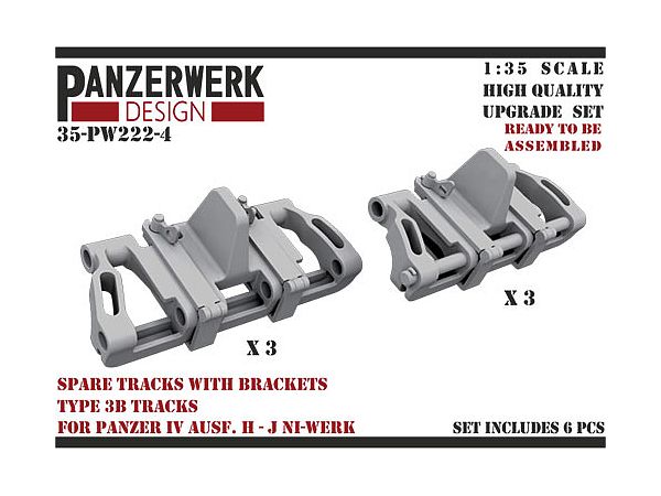 Spare Track Rack for IV H/J + Type 3 B Track 6 sets