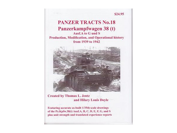 Panzerkampfwagon 38(t) Ausf.A to G and S