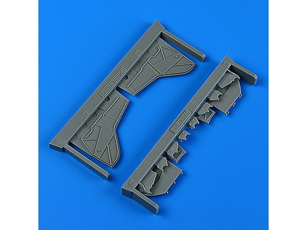Macchi MC.202 Undercarriage Covers - Early version (For. Italeri)