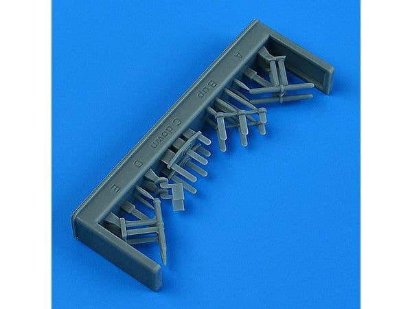 MiG-21MF antennas and sensors