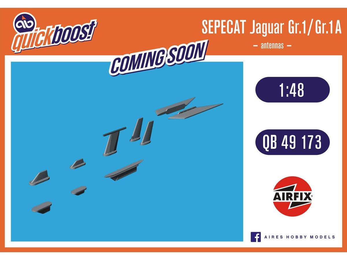 Sepecat Jaguar GR.1/GR.1a antennas