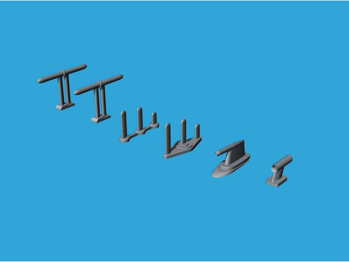 MiG-21F-13 antennas and sensors (For EDUARD)