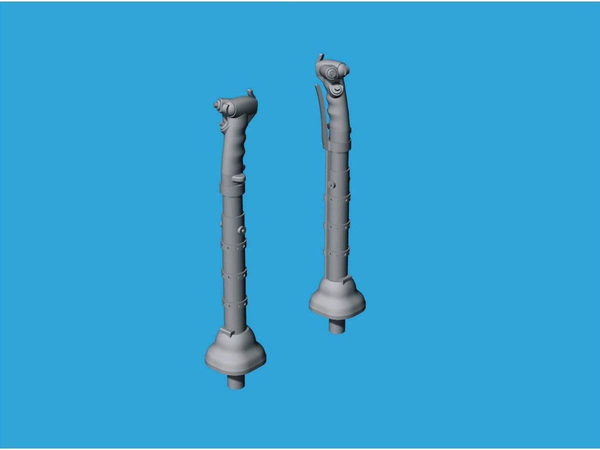 MiG-21F-13 control lever (For EDUARD)