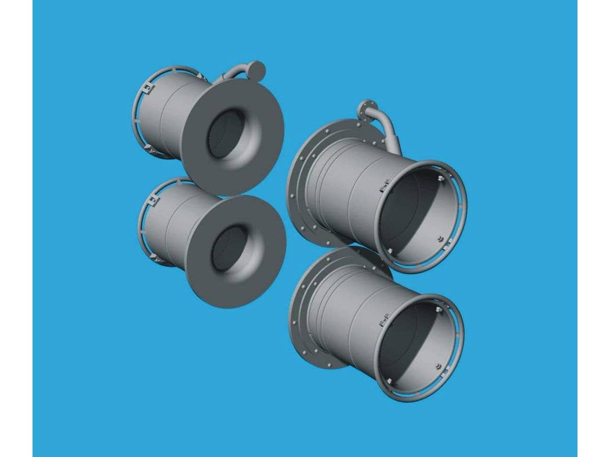 Westland Wessex HAS.3 exhaust (for ITALERI)