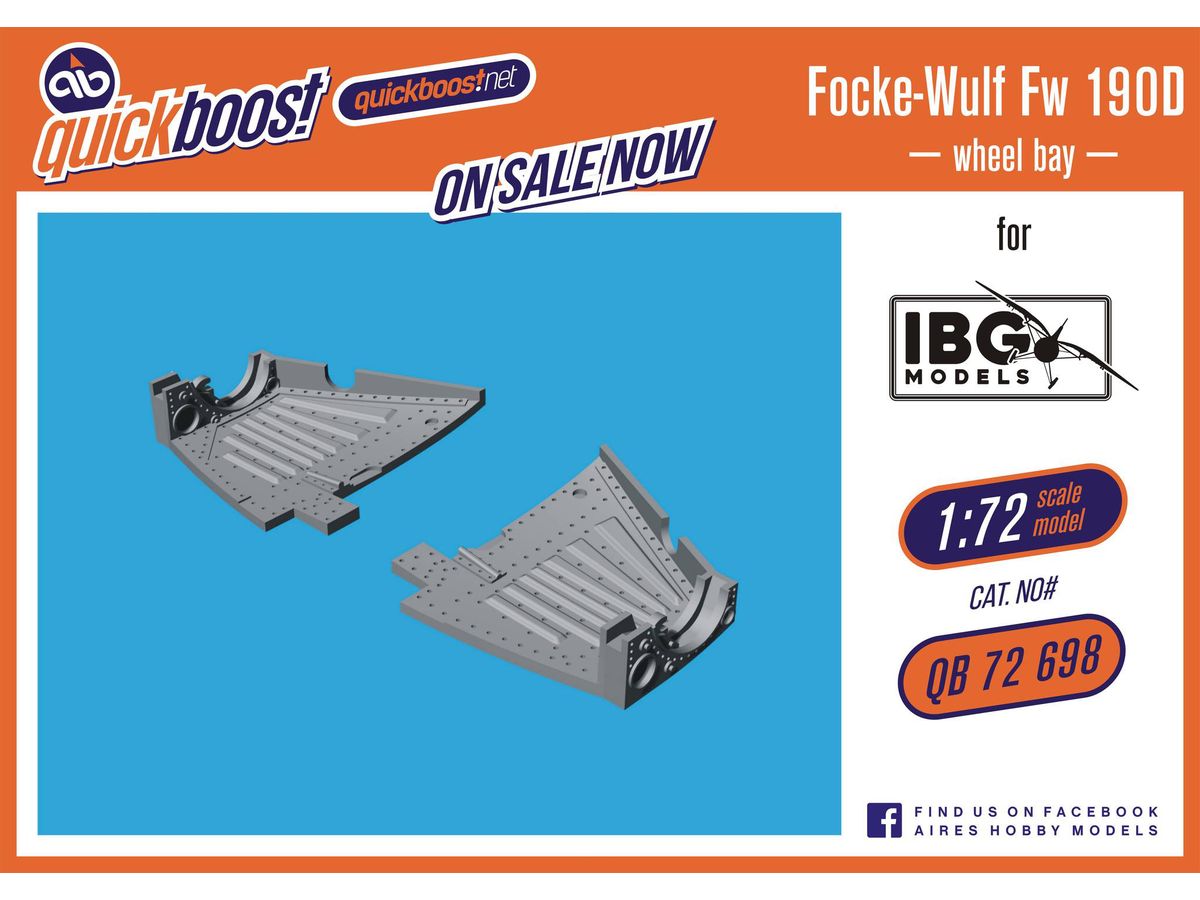 Fw 190D wheel bay (For. IBG)