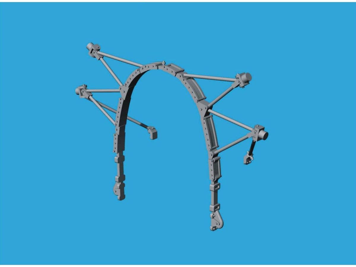 Westland Wessex HC.2 folded blades holder (For AIRFIX)