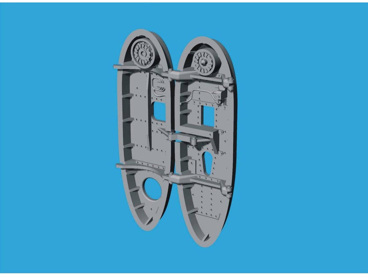 Westland Wessex HC.2 tail folding joint mechanism (For AIRFIX)