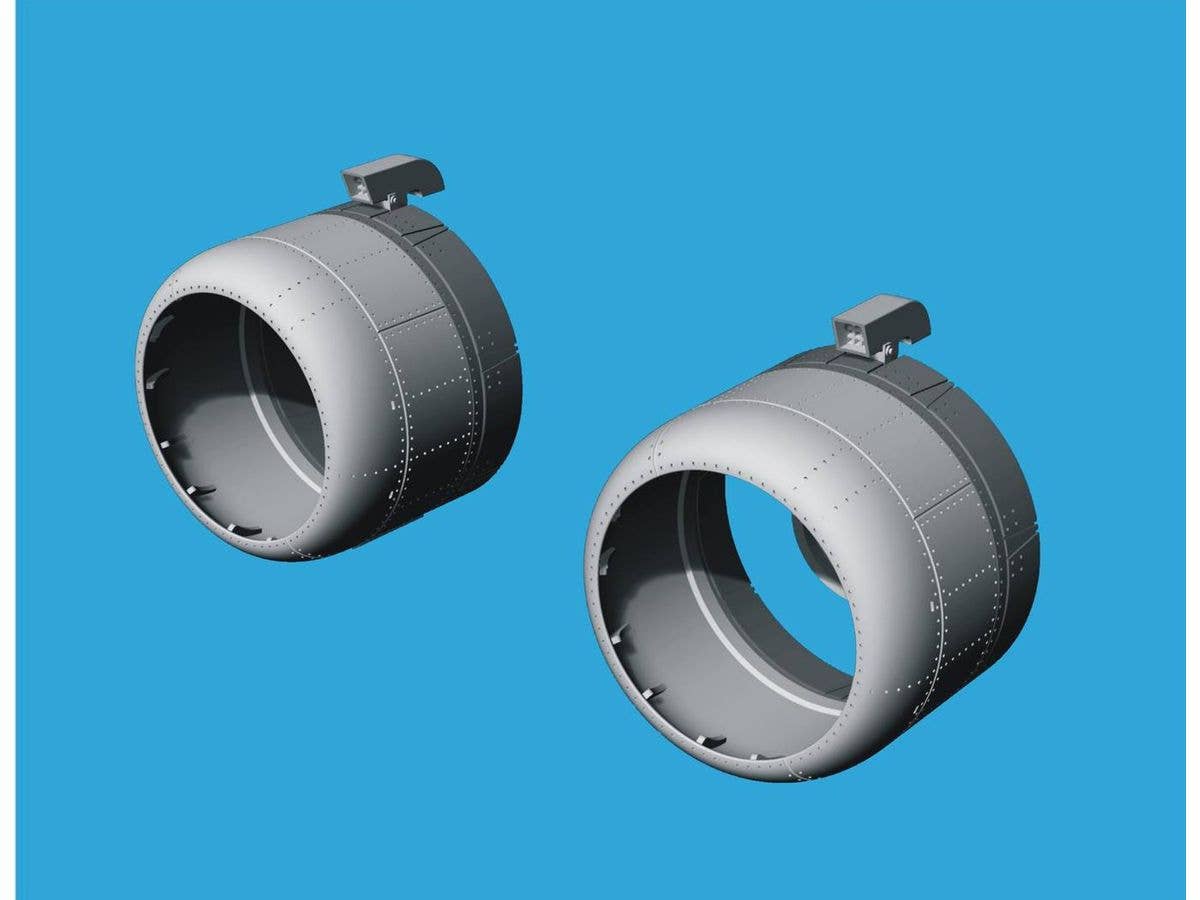 PBY-3/4 Catalina correct cowlings closed flaps (for.ACADEMY/HOBBY 2000)