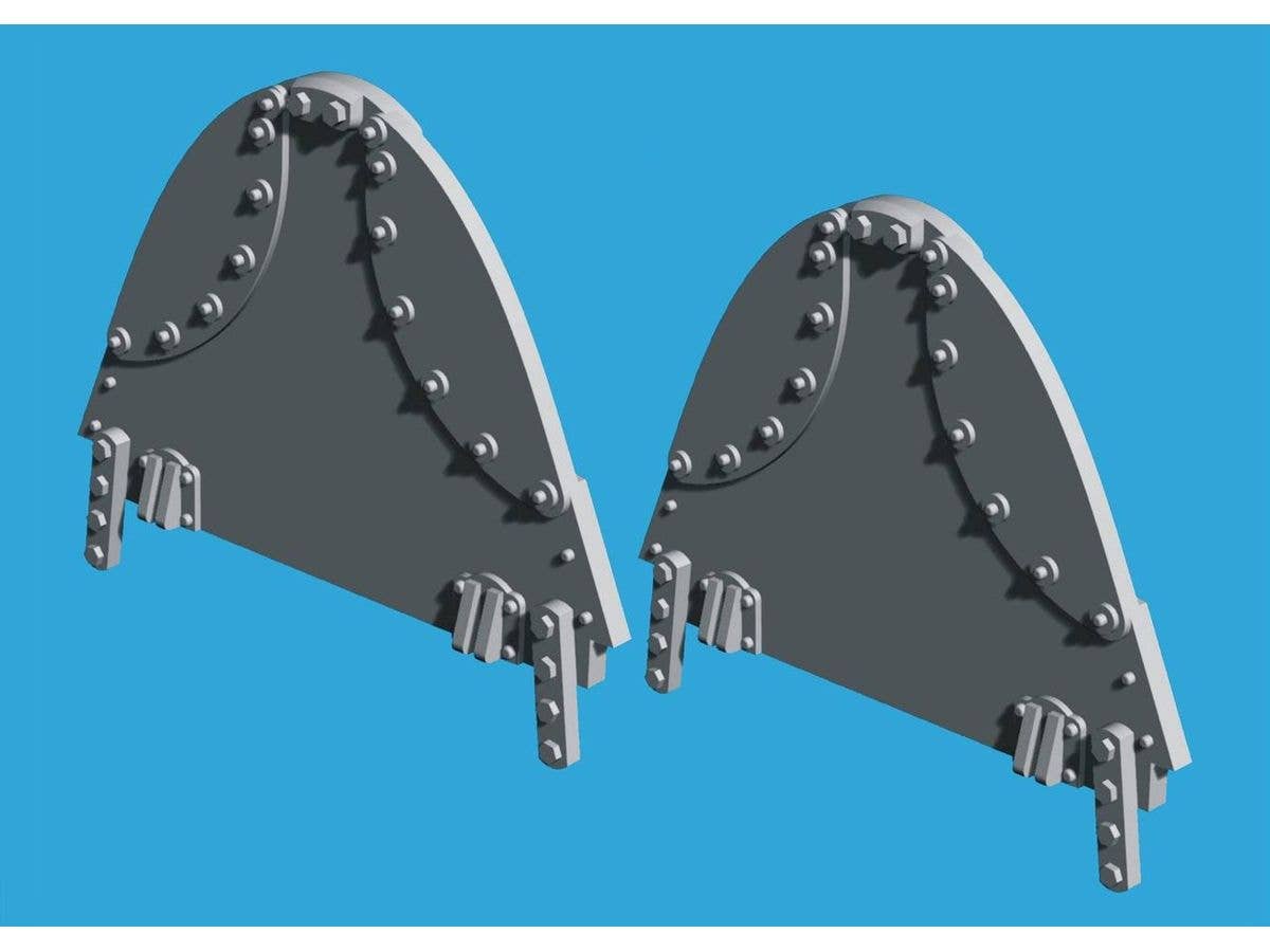 F4U-1 Bird Cage Corsair Headrest Yype C (for Tamiya)