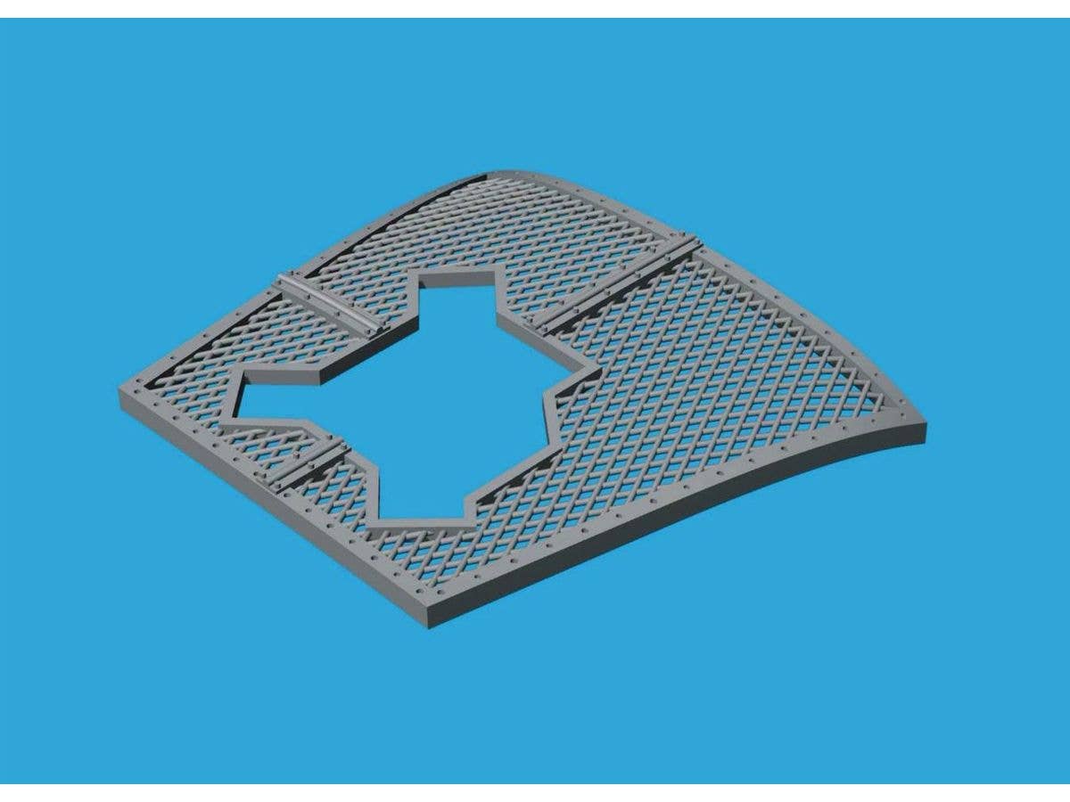 Wessex HC.2 top engine cooling grille (for AIRFIX)