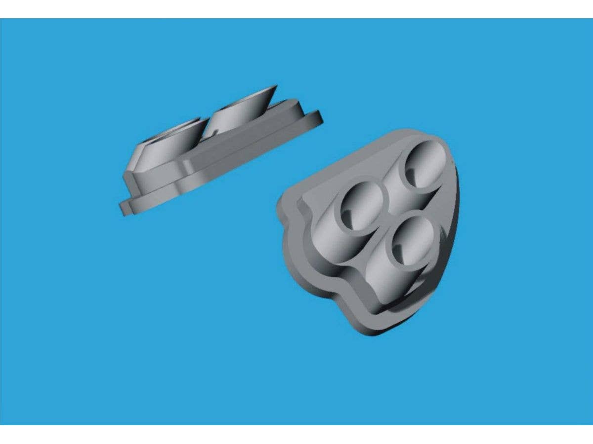 F4U-1 Corsair exhaust (for TAMIYA)