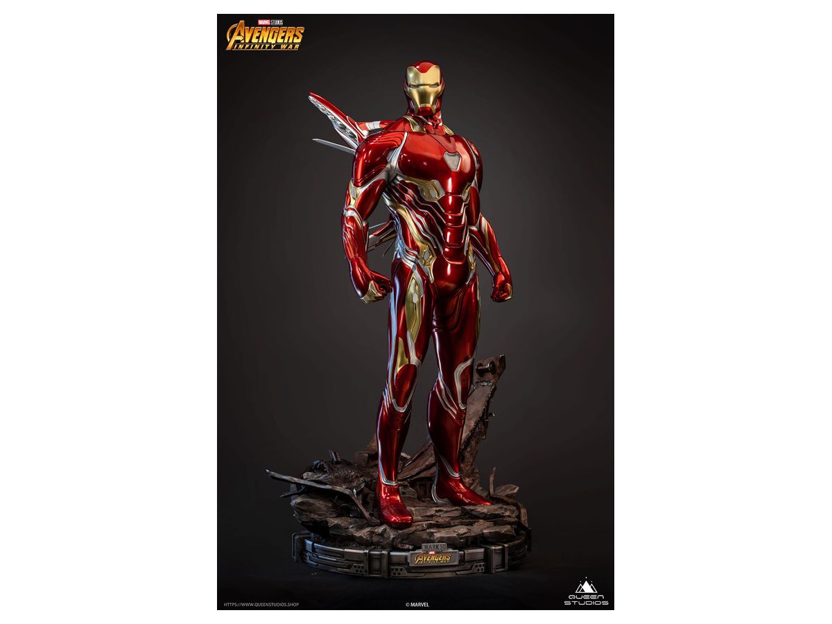 Marvel - Queen Studios Scale Statue: #02 Iron Man Mark 50 (Avengers: Infinity War)