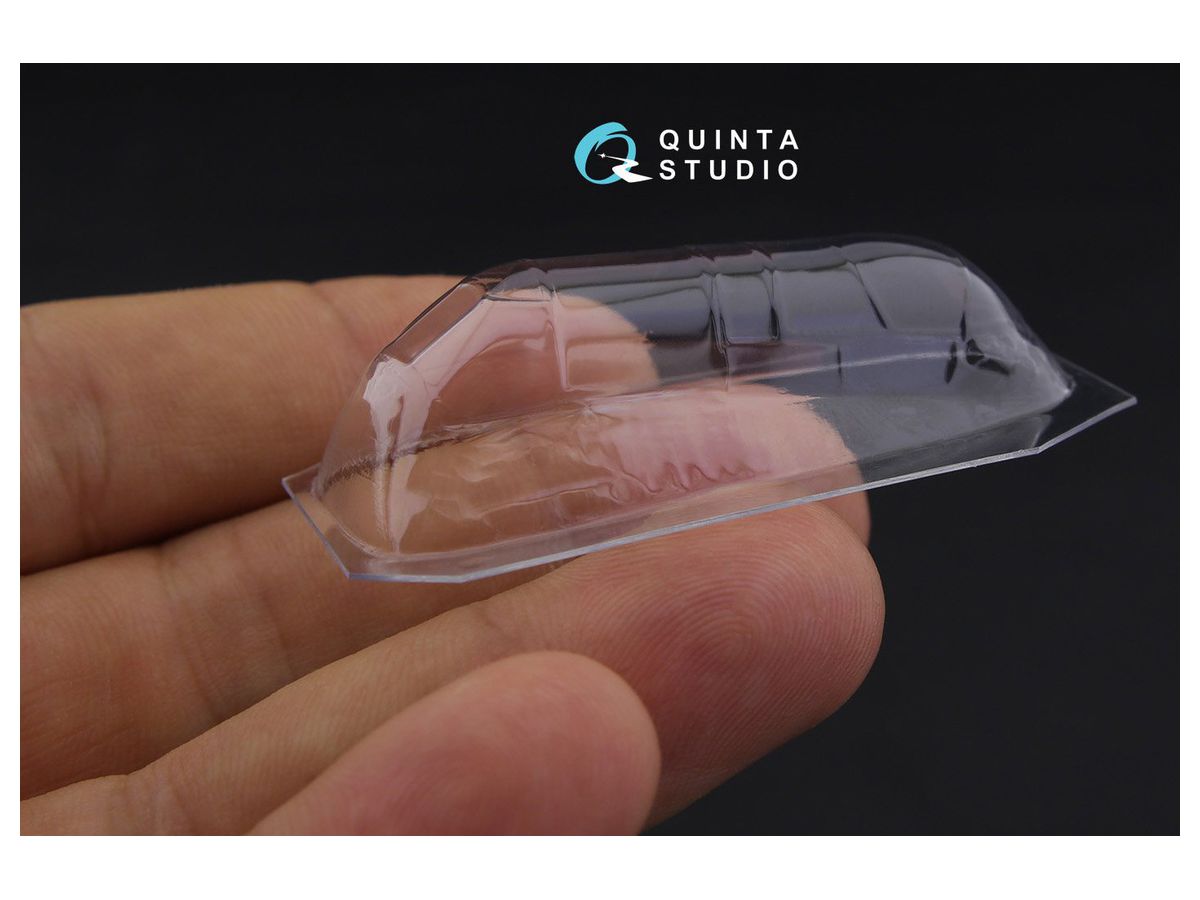 Yak-4 vacuformed clear canopy for Mars Models kit