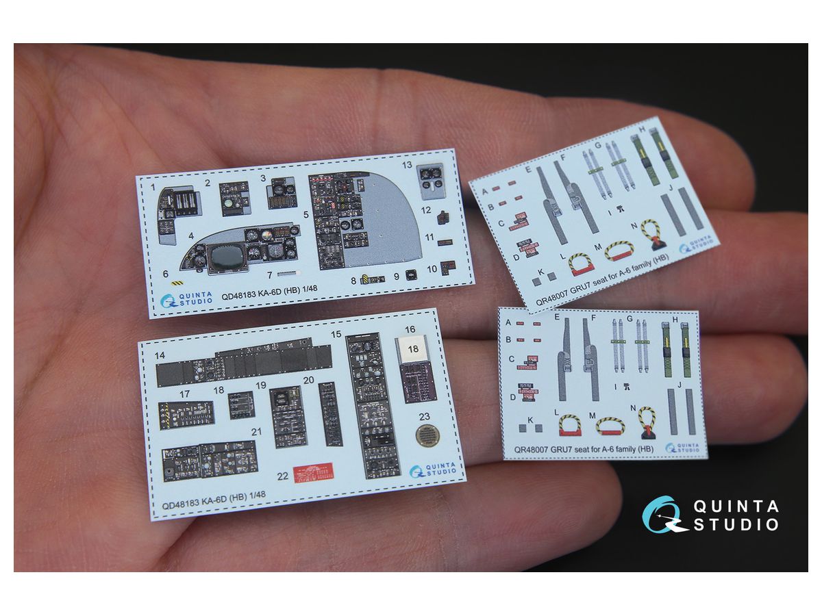 KA-6D Intruder 3D-Printed & coloured Interior on decal paper for HobbyBoss kit