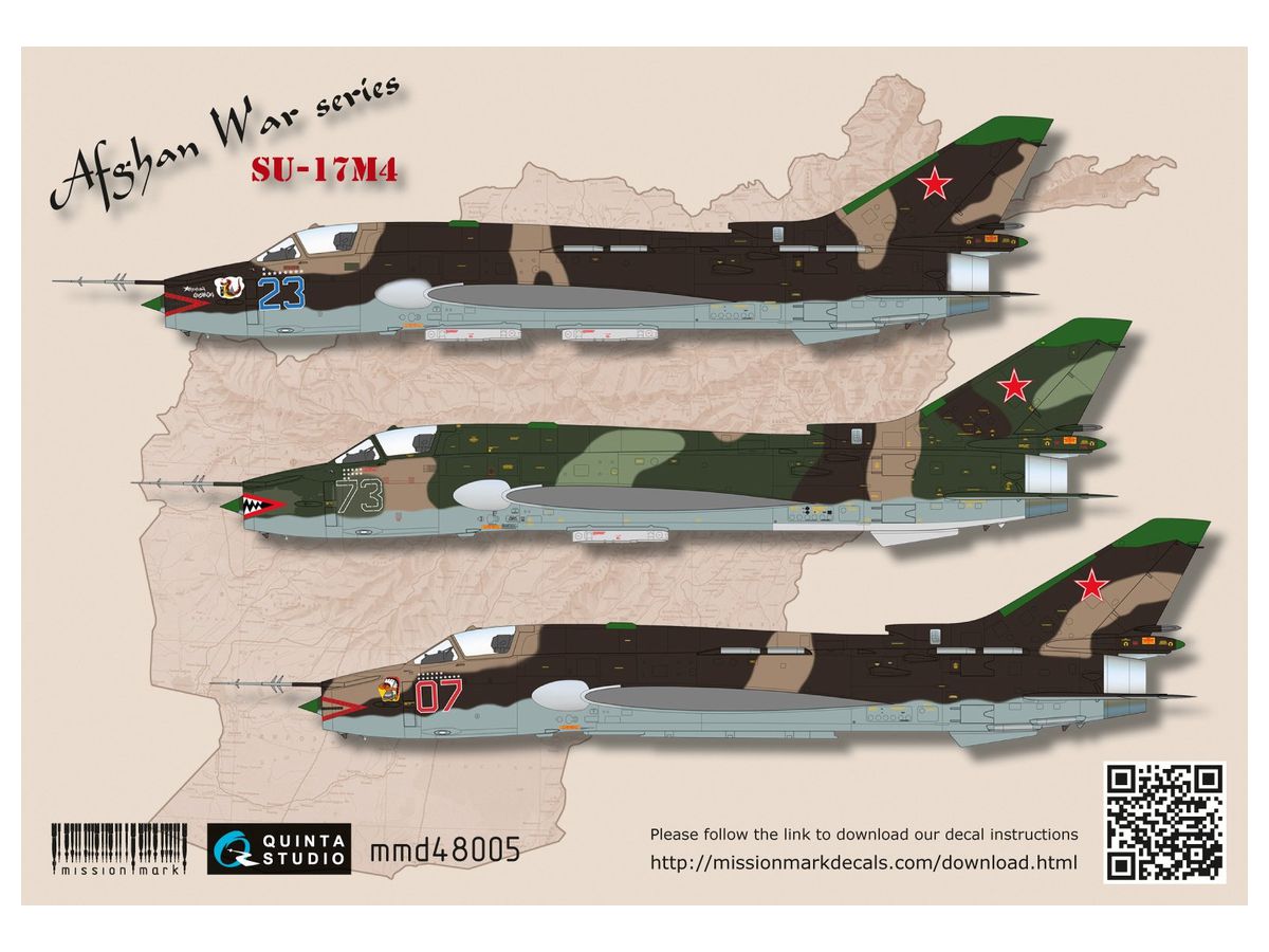 Decal Su-17M4 (Afghan War series)