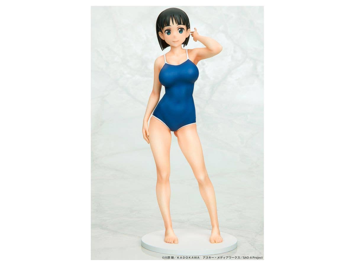 Sword Art Online Kirigaya Suguha Navy Blue School Swimsuit Ver.