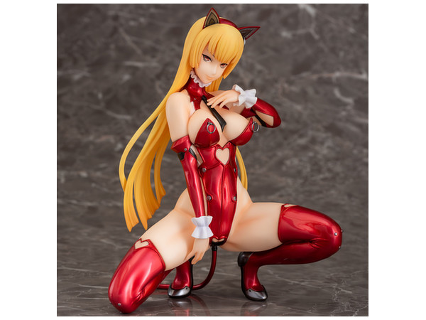Queen Ted Illustrator Collection Ban! Neko Musume -Maoniang- Enamel Red Ver.