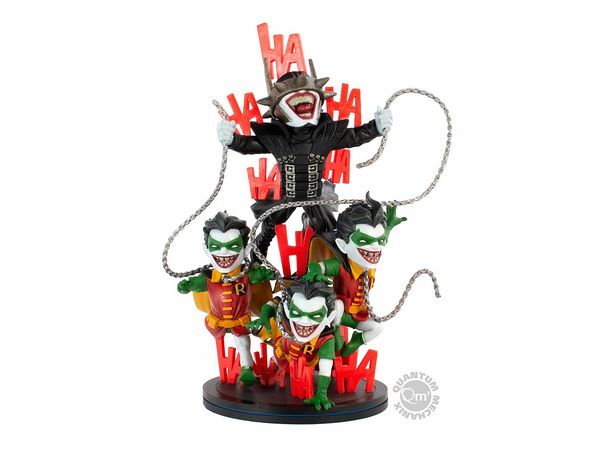 Q Fig Max Elite/ DC Comics: Batman Who Laughs with Robins