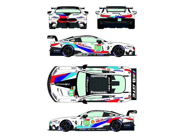 BMW M8 GTLM #81 / 82 Le Mans 24h 2019