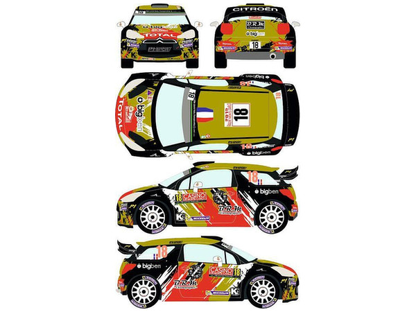 Citroen DS WRC #18 Rally Monte Carlo 2015 (For Heller)