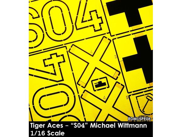 Tiger Ace Michael Wittmann Tiger I Heavy Tank S04 Paint Mask Set