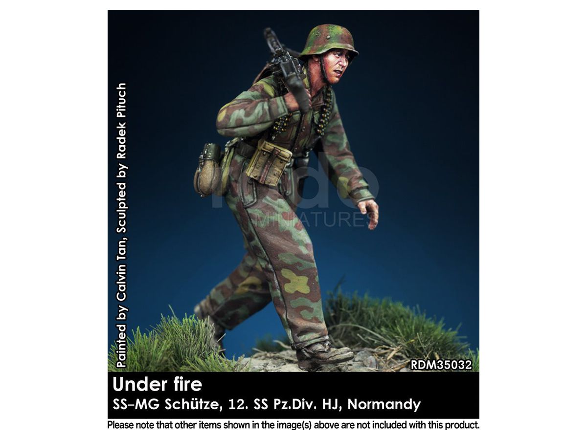 W-SS MG Schutze, 12. SS-Pz.Div. HJ, Normandy 1944
