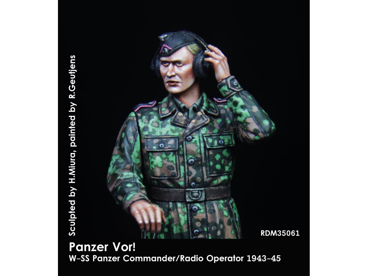 WWII Germany Waffen SS Tank Crew #4 Commander/Radio Operator 1943-45