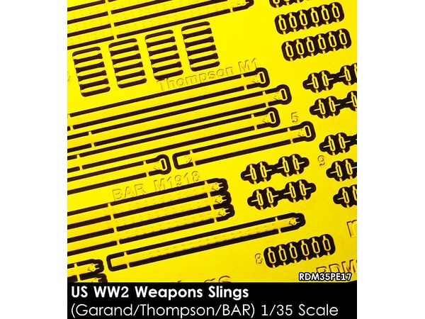 WWII US Small Arms Sling Set (for M1 Garand / BAR / M1A1 Thompson)