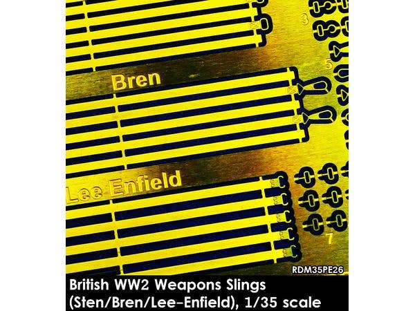 British WW2 weapons slings (Sten/Brens/Lee-Enfield)