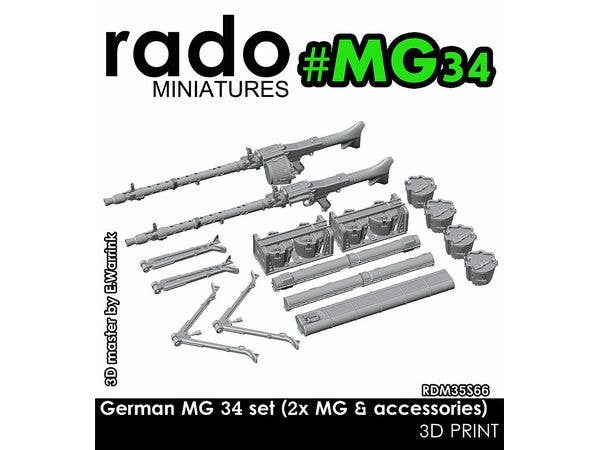 German MG 34 set (2x MG & accessories)