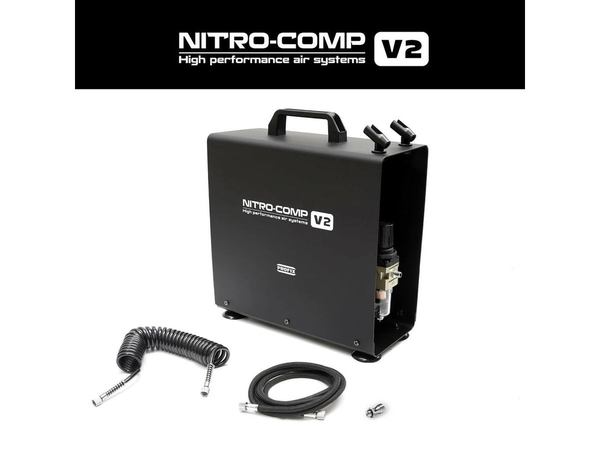 PROFIX NITRO-COMP V2 Oil-less Air Compressor (Model with 3L Tank)