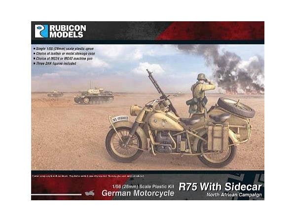 German Motorcycle R75 with Sidecar DAK