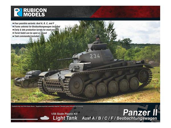 Panzer II (A / B / C / F reconnaissance type)