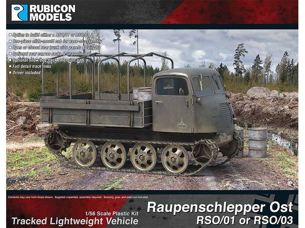 Raupenschlepper Ost RSO-01 & RSO-03