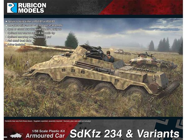 SdKfz 234 & Variants Armored Car