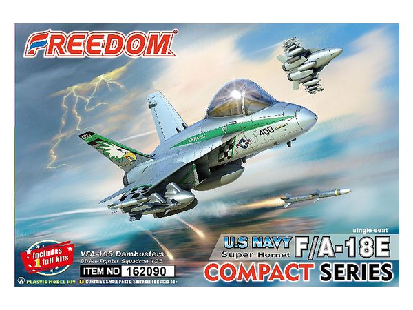 Compact Series: U.S Navy F/A-18E Super Hornet Single Seat VFA-195 Dambusters