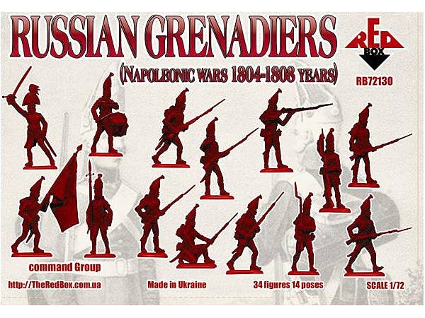 Russian Grenadiers, 1804-1808