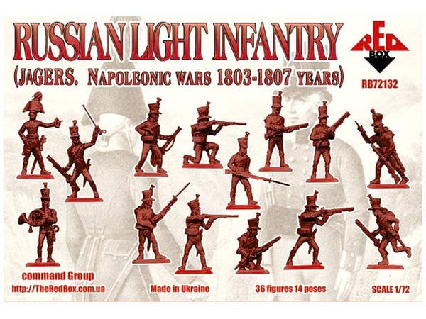 Russian Light Infantry (Jagers), 1805-1808