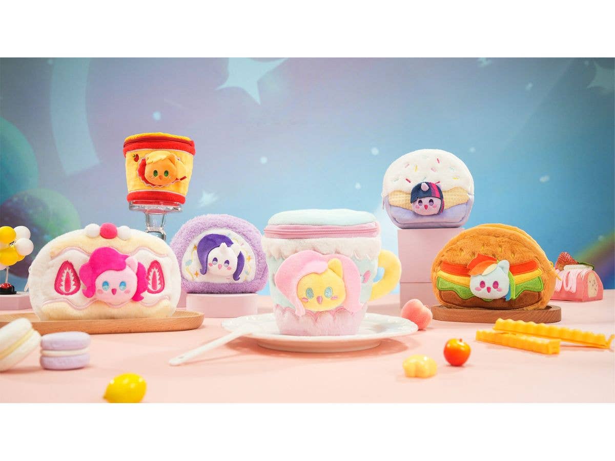 My Little Pony Plush Food Purse Blind Box 1Box 6pcs