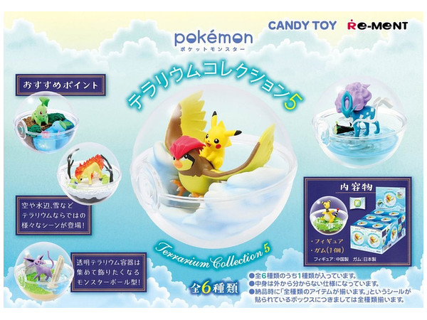 Pokemon: Terrarium Collection Vol.5: 1Box (6pcs)