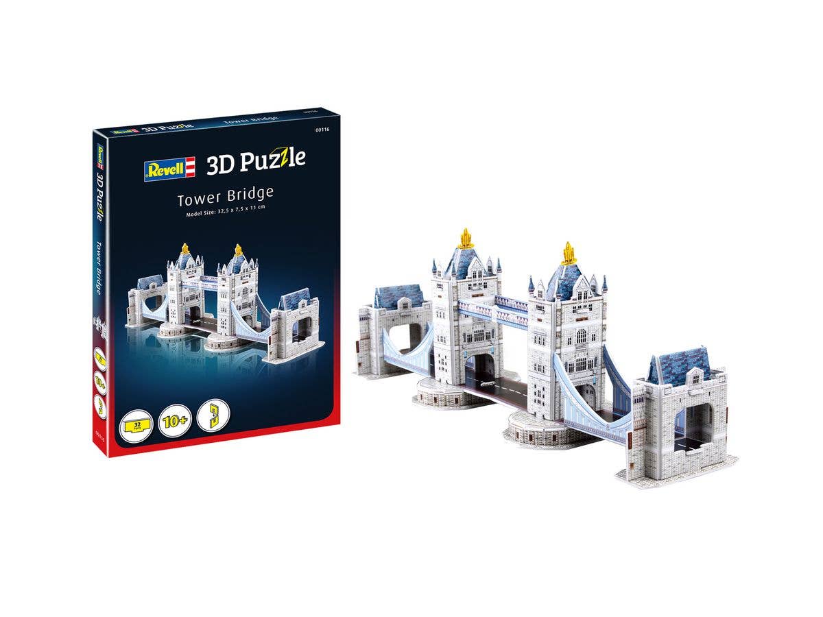 3D Puzzle Tower Bridge (32.5 x 7.5 x 11cm)