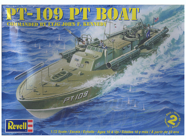USN PT-109 Commanded by Lt. JG John F. Kennedy