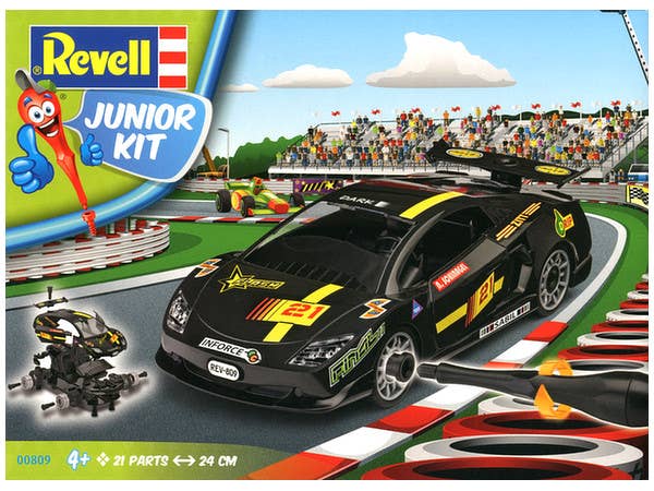 Junior Kit: Racing Car, Schwarz