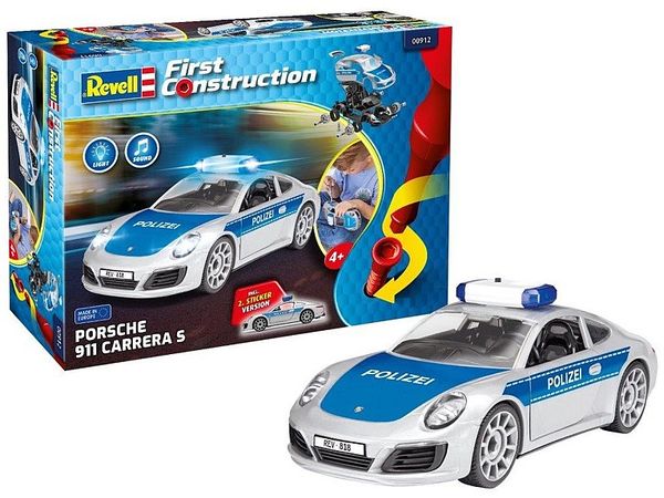 Porsche Police Car with Light & Sound