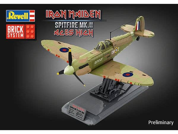 Iron Maiden Spitfire MK.II Aces High - Brick System