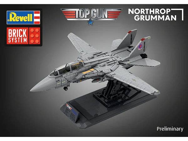 Maverick's F-14A Tomcat Top Gun - Brick System