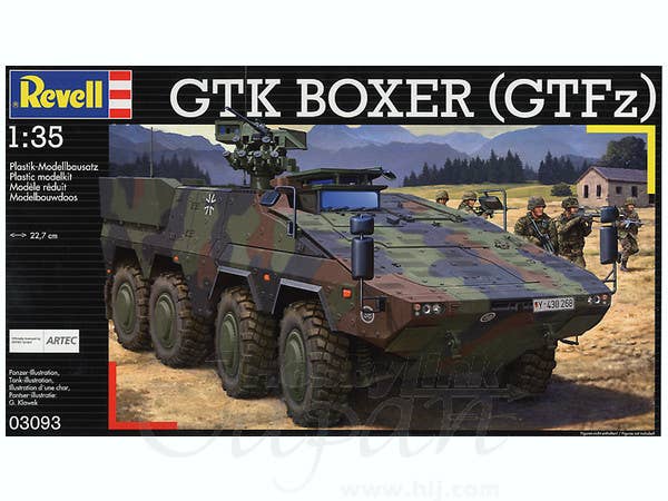 プラモデル　1/35 GTK ボクサー(GTFz) [03093] GTK Boxer (GTFz) | HLJ.com