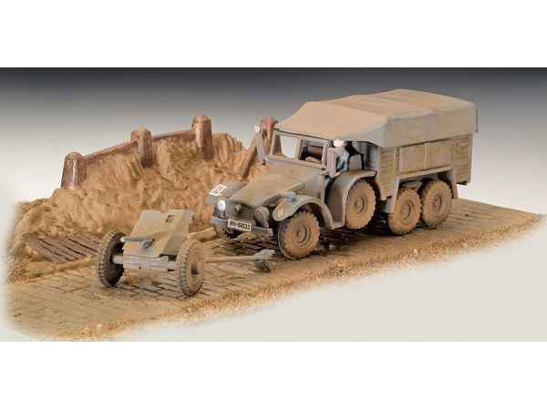 Krupp Protze KFZ 69 with 3.7cm Pak