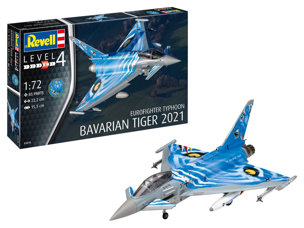 Eurofighter Typhoon Bayern Tiger 2021