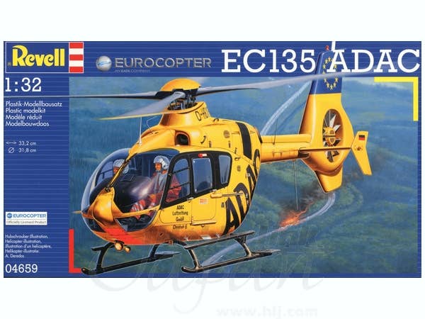 Revell 1/32 Eurocopter EC-135 プラモデル Eurocopter EC135 ADAC | HLJ.com